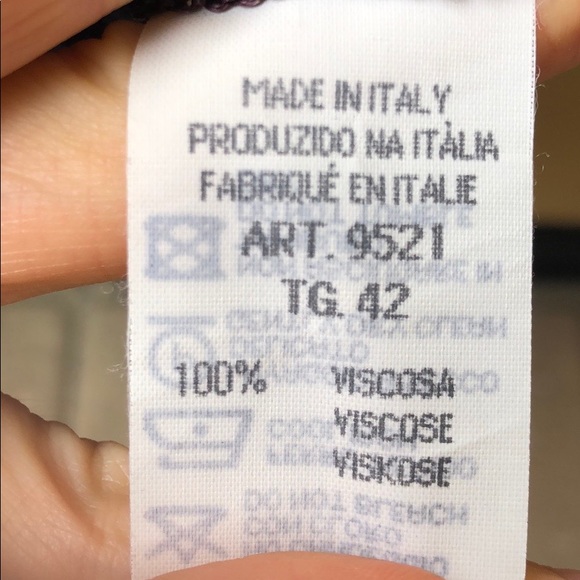 Emporio Armani Viscose Striped Top - Picture 7 of 8